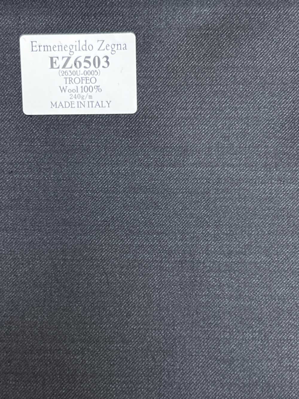 EZ6503 Ermenegildo Zegna TROFEO 深灰色 纯色[面料] 细井商事株式会社