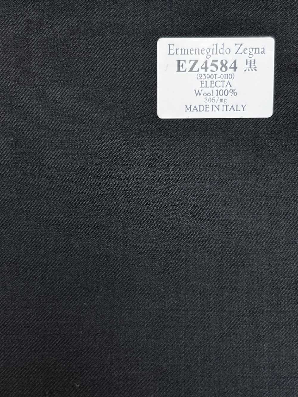 EZ4584 Ermenegildo Zegna ELECTA 黑色 纯色[面料] 细井商事株式会社