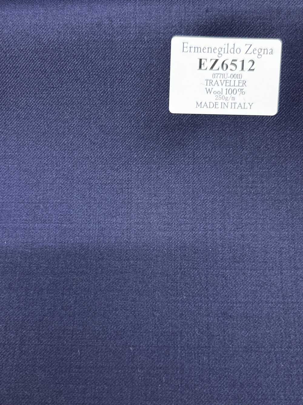 EZ6512 Ermenegildo Zegna TRAVELLER 海军蓝 纯色[面料] 细井商事株式会社
