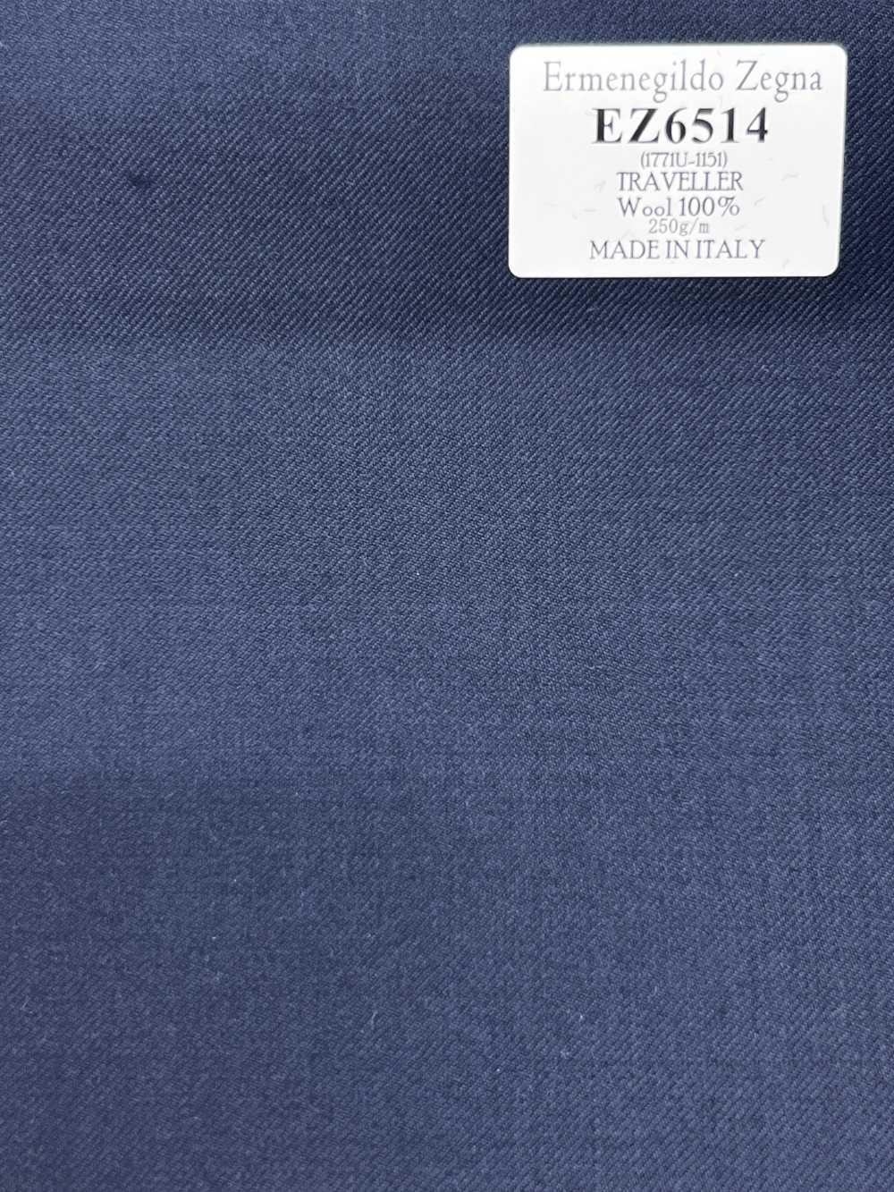 EZ6514 Ermenegildo Zegna TRAVELLER 海军蓝 纯色[面料] 细井商事株式会社