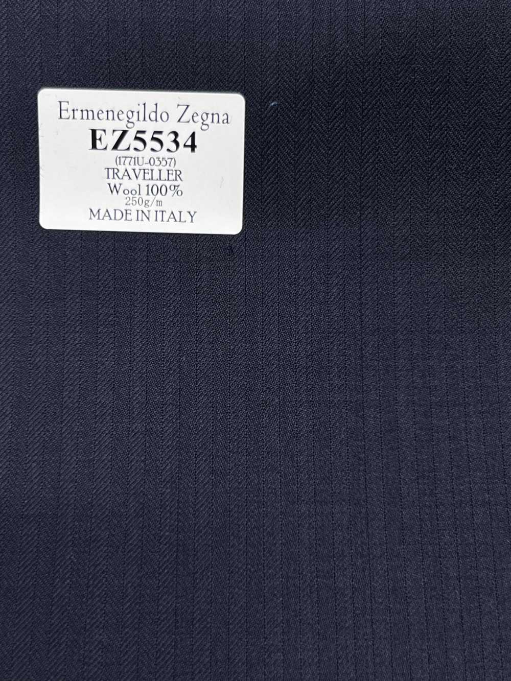 EZ5534 Ermenegildo Zegna TRAVELLER 海军蓝 条纹[面料] 细井商事株式会社