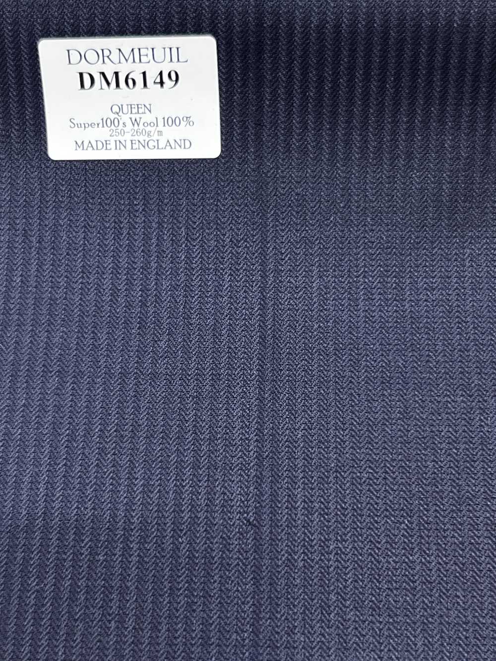 DM6149 DORMEUIL QUEEN Super100's 海军蓝 条纹[面料] 细井商事株式会社