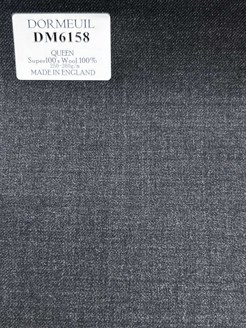 DM6158 DORMEUIL QUEEN Super100's 灰色 纯色[面料] 细井商事株式会社