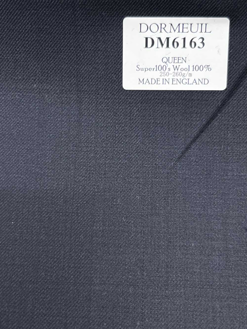 DM6163 DORMEUIL QUEEN Super100's 深藏青 纯色[面料] 细井商事株式会社