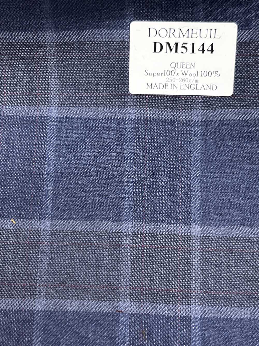 DM5144 DORMEUIL QUEEN Super100's 海军蓝 格纹[面料] 细井商事株式会社