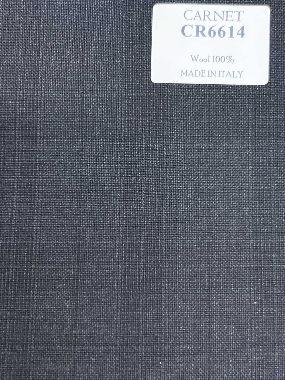 CR6614 CARNET 3PLY 深灰色 格纹[面料] 细井商事株式会社