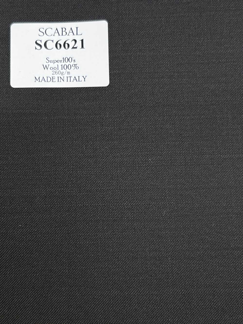 SC6621 SCABAL Super120's 棕色 纯色[面料] 细井商事株式会社
