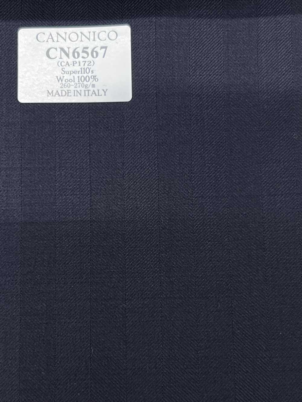 CN6567 CANONICO Super110's 深藏青 条纹[面料] 细井商事株式会社