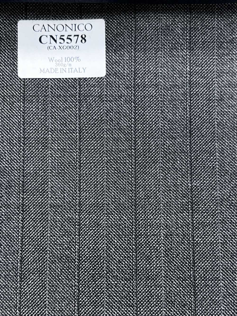 CN5578 CANONICO Super110's 灰色条纹[面料] 细井商事株式会社
