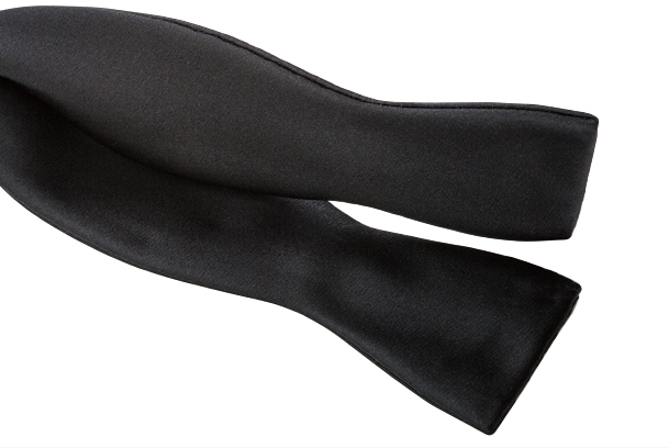 MT-106 优质材质真丝面料手结蝴蝶领带黑色[正装配饰] 山本（EXCY）
