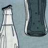 酒红×浅蓝