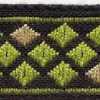深棕色×橄榄绿