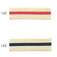 114-1207 条纹针织带[缎带/丝带带绳子] 达琳（DARIN） 更多图片
