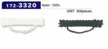 172-3320 扣眼套链绳子型 约 7mm 长 x 33mm 宽（300 根）