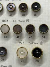 1835 优雅奢华的纽扣，适合简单的衬衫和夹克 Osaka Plastic Industries（DAIYA BUTTON） 更多图片