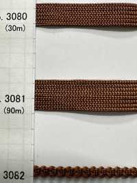 3081 聚酯纤维斜纹竹[缎带/丝带带绳子] 丸进（丸进） 更多图片
