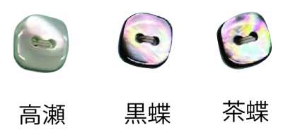 4402H 两孔无边贝壳纽扣