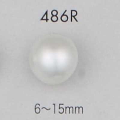 486R 珍珠光泽 尿素材料 共柄纽扣