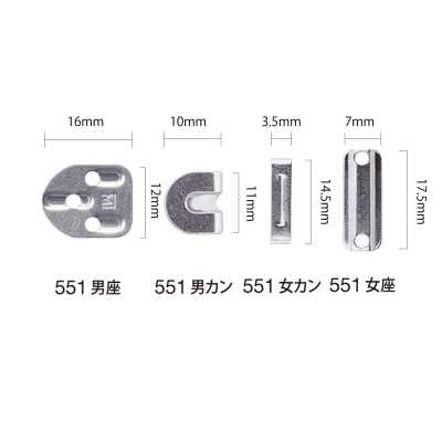 551K 男士裤扣款
