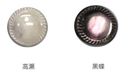 620 圆形 带边贝壳纽扣