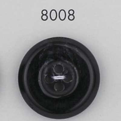 8008 聚酯树脂制4孔纽扣