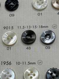 9015 DAIYA BUTTONS仿贝壳聚酯纤维纽扣 Osaka Plastic Industries（DAIYA BUTTON） 更多图片