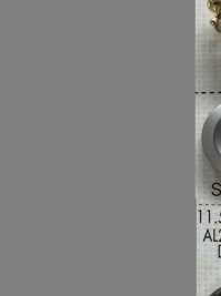 AB101 ABS树脂镀层纽扣 更多图片