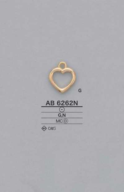 AB6262N 心形 拉链头（拉头）