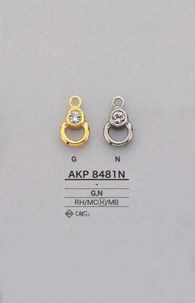 AKP8481N 水钻拉链吊饰（拉头）
