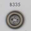 B335 ABS树脂制 镀层纽扣