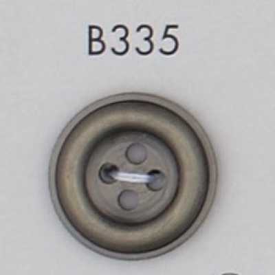 B335 ABS树脂制 镀层纽扣