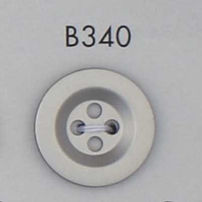 B340 ABS树脂制 镀膜纽扣