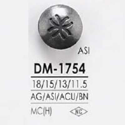 DM1754 高金属制 半圆环有柄纽扣