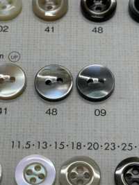 ES104 DAIYA BUTTONS纽扣聚酯纤维仿贝壳 Osaka Plastic Industries（DAIYA BUTTON） 更多图片