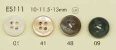 ES111 DAIYA BUTTONS 锚纹仿贝壳聚酯纤维纽扣