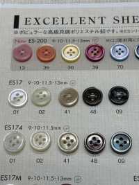 ES17 DAIYA BUTTONS纽扣聚酯纤维仿贝壳 大阪纽扣（DAIYA BUTTON） 更多图片