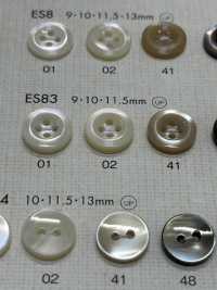 ES83 DAIYA BUTTONS纽扣聚酯纤维仿贝壳 Osaka Plastic Industries（DAIYA BUTTON） 更多图片