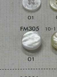 FM305 DAIYA BUTTONS纽扣聚酯纤维仿贝壳 Osaka Plastic Industries（DAIYA BUTTON） 更多图片