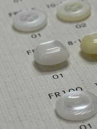 FP208 DAIYA BUTTONS纽扣聚酯纤维仿贝壳（方形） Osaka Plastic Industries（DAIYA BUTTON） 更多图片