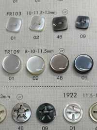 FR109 DAIYA BUTTONS纽扣聚酯纤维仿贝壳 Osaka Plastic Industries（DAIYA BUTTON） 更多图片