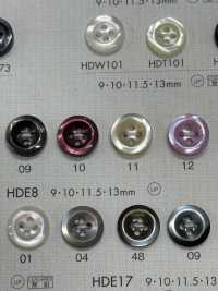 HD83 DAIYA BUTTONS 防震超耐用""系列仿贝壳聚酯纤维纽扣" Osaka Plastic Industries（DAIYA BUTTON） 更多图片