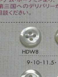 HDW8 DAIYA BUTTONS 防震超耐用""系列仿贝壳聚酯纤维纽扣" 大阪纽扣（DAIYA BUTTON） 更多图片