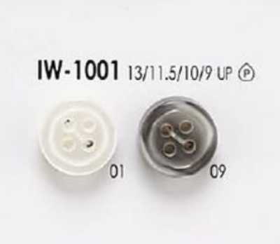 IW1001 聚酯树脂制 表面四孔纽扣