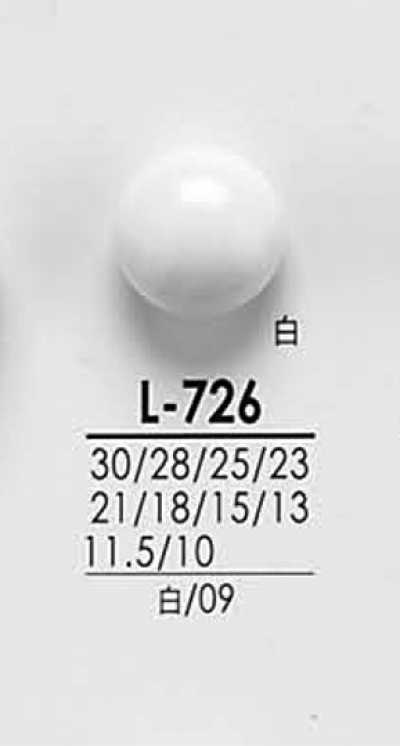 L726 从衬衫到大衣 黑色&染色用纽扣