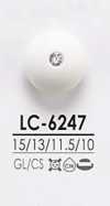 LC6247 用于染色，粉红色卷曲状水晶石纽扣