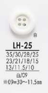 LH25 从衬衫到大衣的黑色和染色用纽扣