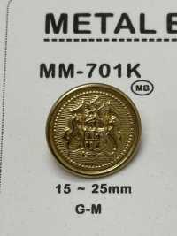 MM701K 金属纽扣 大阪纽扣（DAIYA BUTTON） 更多图片