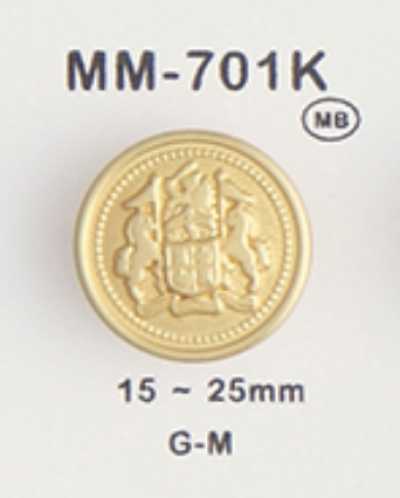 MM701K 金属纽扣