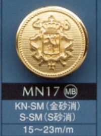 MN17 金属纽扣 大阪纽扣（DAIYA BUTTON） 更多图片