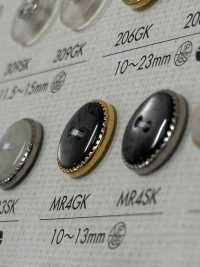 MR4GK 优雅的两孔塑胶纽扣纽扣 Osaka Plastic Industries（DAIYA BUTTON） 更多图片
